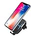 Price comparison product image Sairain Qi Wireless Car Charger Fast Charge, 360° Degree Rotating Silicone protection Wireless Car Charger Holder Dock for Samsung Galaxy S9/S8/S7/S6 iPhone X iPhone 8 and Other Qi-enabled Phones