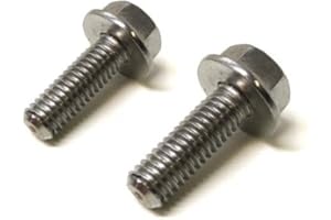 STREETPARTS24 2x Auspuff Krümmer Schraube M6x18 passend für Yamaha Aerox, MBK Nitro, Peugeot Speedfight Roller – Hochwertige Befestigungsschrauben/Bolzen für Auspuffkrümmer