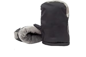 SJTJSPX Lenkerhandschuhe Motorrad Handwärmer Universal Winter Lenkerstulpen Fahrrad Motorradlenker Handschuhe Winddichte wasserdichte Lenker Handschuhe Warm Schutzhandschuh Plüschfutter Lenkerzubehör