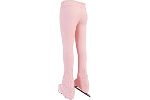 LIUHUO Pantalon de Patinage Artistique Respirant pour Filles avec Ceinture élastique Confortable