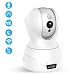Produktbild Kabellose Wifi IP Kamera, Coolife 2 Megapixel 1920x1080P Bis zu 128GB Überwachungskamera, Stereo 2 Wege Audio zum Gegensprechen, PIR Nachtsichtmodus Für Home Security Baby Haustier Video Weiß
