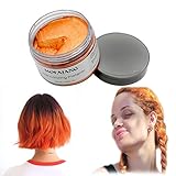 ✅CARACTERISTICAS: Esta cera de pelo de primera calidad le dará un color de pelo vibrante que es extremadamente duradero. Cera de cabello profesional mate para hombres y mujeres, da a todos los tipos de cabello la sujeción, el control y el brillo que necesita