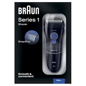 Braun Series 1 Electric Shaving Razor, Ideal for First Shave, Effective and Comfortable, Gift Idea, 130 s-1 Blue Night - Image 5