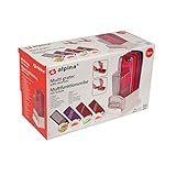  AiO-S - DE Multifunktionsreibe Alpina 7 tlg mit Vorratsbehälter Gemüsereibe Küchenreibe