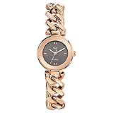 Go Girl Only Damen Analog Quarz Uhr mit Messing Armband 695017