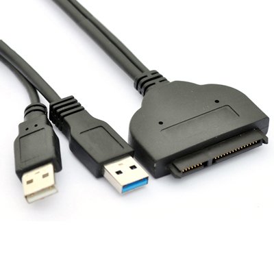 cablecc USB 3.0 zu SATA 22pin 2,5 Festplatte bis 2 in 1 Combo Mini pci- E 2 Lane m.2 NGFF & MSATA SSD Adapter Konverter - 5