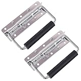 kistengriffe Komfort: Schwarze PVC Griffhülse, komfortabler Transport, idealer Transport von z.B. Aluminiumkisten