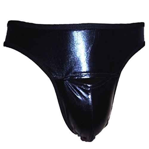 Preisvergleich Produktbild wuayi Herren Verführerische Dessous Elastic Badeschuhe Unterhosen nahtlos Dessous Kunstleder