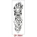 Produktbild tzxdbh 2Pcs-Full Arm Tattoo Aufkleber Arm Tattoo Aufkleber Benutzerdefinierte wasserdichte Tattoo Aufkleber 2Pcs-29