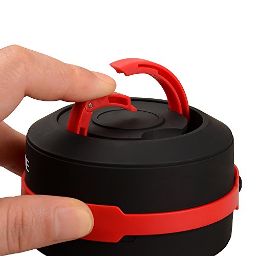 Onite tragbare faltbare Camping Laterne LED Zelt Campinglampe Taschenlampe für Wandern, Angeln,Abenteuer u.s.w - 6