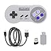 Produktbild Wireless Controller für Super NES Classic Edition und NES Classic Edition, 2,4 GHz USB-Gamepad für PC, Raspberry PI (Betriebssystem, Windows, Linux, Android), doppelter WLAN-Adapter
