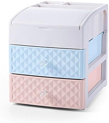 HUAHUA Cosmetics, The Collate Box Simple Lipstick Case Vanity Case Desktop Admit The Drawer, Box, Two-Tier, The Dragon Color Card.
