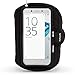 Produktbild igadgitz Wasserabweisend Schwarz Sports Jogging Armband Laufen Fitness Oberarmtasche für Sony Xperia X Compact