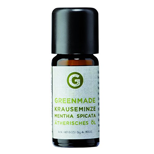 Krauseminze (Spearmint) Öl 10ml - 100% naturreines, ätherisches Öl von greenmade