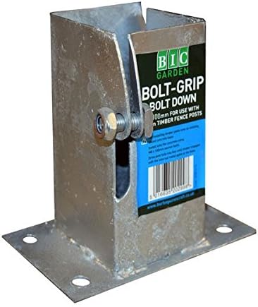 BIC Garden Bolt-Grip Bolt Down - 100mm x 100mm Flush Fit