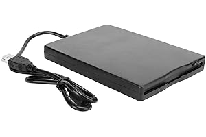 Domigard 3.5" USB Floppy Drive, External Floppy Drive Disk, Portable Card Reader Computer Accessory External Removable 1.44MB FDD for Windows 10/7 / VISTA/for Windows 8 / XP/ME / 2000 / SE / 98