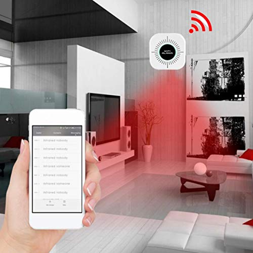 Preisvergleich Produktbild CS100 WiFi intelligenter Einbrecher Alarm Sicherheitssystem Sirene, Fenster, Tür-Sensoren Motion Alarm mit Fernbedienung