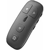 Coverzone Bluetooth Sayfa &Ccedil;evirme Kumandası Tekerlekli Uzaktan Kontrol Cihazı Telefon Tablet Uyumlu Video Kaydırma E-Kitap Ok