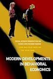 Image de Modern Developments in Behavioral Economics: Social Science Perspectves on Choice and Decision