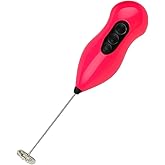 SUWORS Battery Powered Coffee Foamer &ndash; Mini Milk Foamer Hand Mixer, Quiet Running, Portable Mixer, Latte, Cappuccino v