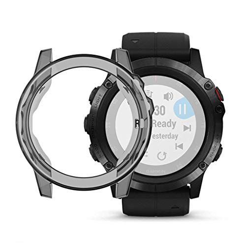 Preisvergleich Produktbild Snlaevx Schutzhülle für Garmin Fenix 5X, aus TPU, transparent