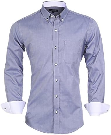 Finest Quality 100% Cotton Mens Shirt Slim Fit Shirt