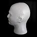Face Like White Male Foam Head Display Wig Hats Holder Model