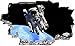 Produktbild DesFoli Weltraum Erde Space Weltall Galaxy Planeten 3D Look Wandtattoo 70 x 115 cm Wand Durchbruch Wandbild Sticker Aufkleber C223