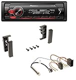 kompatibel mit: Audi A2 (Typ 8Z, 11/1999 - 07/2005); Audi A3 (Typ 8L, 02/1999 - 08/2000); Audi A4 B5 (Typ 8D Facelift, 02/1999 - 06/2001; Audi A6 C5 (Typ 4B, 04/1997 - 04/2001); nicht für Aktivsysteme geeignet; nicht kompatibel mit vorhandener Lenkradfernbedienung; Can-Bus Signale werden nicht ausgelesen