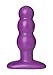 Produktbild Doc Johnson - Platinum Premium TRUSKYN The Tru Plug - gerippte Anal Plug - Einführbare Länge 10 cm, violett, 1 Stück