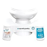 Toilettenhilfe Squatty Potty Ecco in Weiß, 19cm