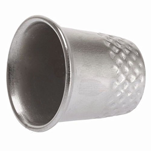 Blue Vessel 10pcs Vintage Finger Fingerhut Protector Nähen Pin Nadel Metall Schild - 4