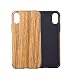 Produktbild Ouneed® Für iPhone XS MAX Hülle Cover, 2018 Wood Transparent TPU Silikon Schutz Handy Hülle Case Tasche Silikon Crystal Case Durchsichtig Schutzhülle Etui Bumper for iPhone XS MAX (D)