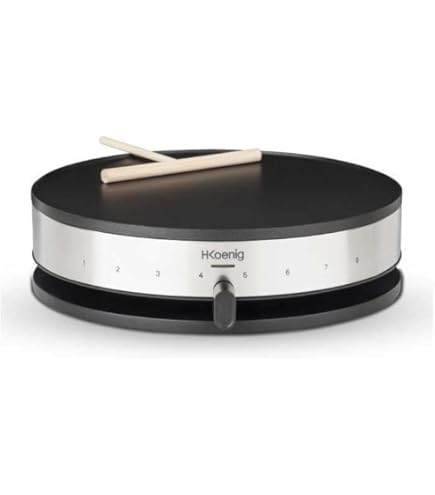 Piastra Per Crêpes Lagrange AC100502 - In Alluminio Antiaderente 35cm | Con Spatola E Spreader