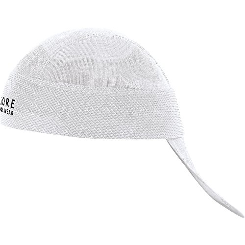 GORE BIKE WEAR Fahrrad-Helm-Mütze, Atmungsaktiv, GORE Selected Fabrics, UNIVERSAL Bandana, Größe One, Weiß, APOWBA - 4
