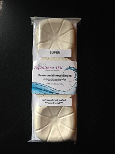CALCIUM and MINERAL BLOCKS for Aquatic Snails (3 x SUPER 40g)