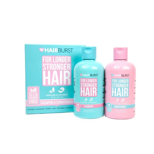Hairburst ™️ Shampoo & Conditioner Set for LONGER & STRONGER HAIR - SLS & Paraben free - 2 x 250ml bottles