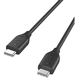 USB-C Cable, eeco USB Type C-C 2.0 Fast Charging Cable 2m/6ft for Samsung Galaxy S8/S8 Plus, LG G5/G6, MacBook, Nexus 5X/6P, Pixel, Nintendo Switch and more(Black)