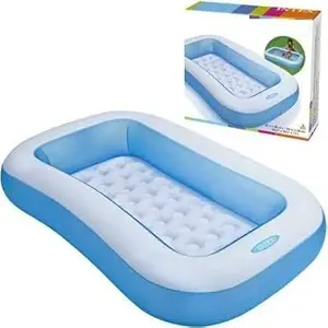 Soft Inflatable Rectangular Swimming Pool ( 5.5 FEET )