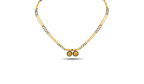Yellow Gold Mangalsutra Necklace 