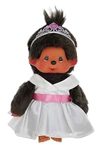 Sekiguchi 242061 - Original Monchhichi Mädchen Weiße Prinzessin, aus