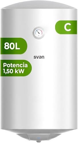 Svan termo eléctrico vertical de 80 litros
