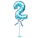 Produktbild gzzebo 0-9 Zahlenballons Folienballons Hochzeit Geburtstag Party Deko Blue 2*
