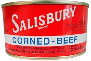 GREAT BRITISH TRADING LIMITED SALISBURY BRAND - CORNED BEEF 340g - Punu Pua' Atoro, 1 Unité (Lot de 1)