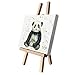 Produktbild Polly Panda Leinwand, 15 x 20 cm