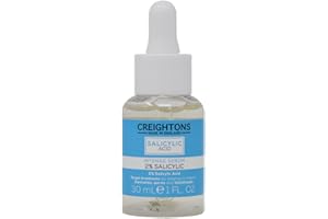 Creightons Salicylic Acid Intense Serum 2% (30ml) – Reduces Blemishes, Pores & Blackheads | Dermatologically Tested, Vegan & Cruelty-Free | For Oily/Blemish-Prone Skin
