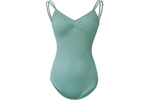 ROYAL SMEELA Justaucorps danse classique adulte body dos nu femme classiques pour ballet sans manche justaucorp femmes danseuse