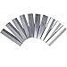 Teenxful 10Pcs Stainless Steel Blade For Eyebrow Razor