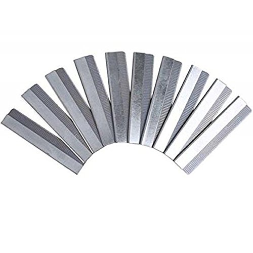 Teenxful 10Pcs Stainless Steel Blade For Eyebrow Razor