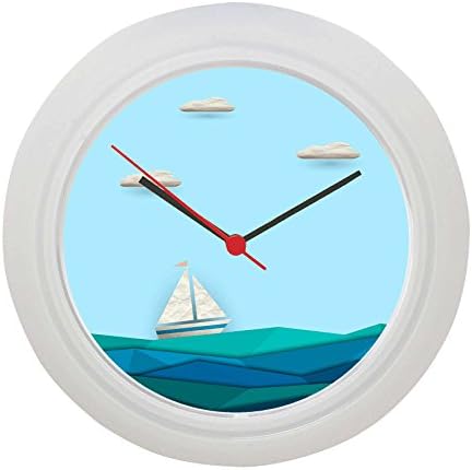 Bathroom Nautical Wall Clock